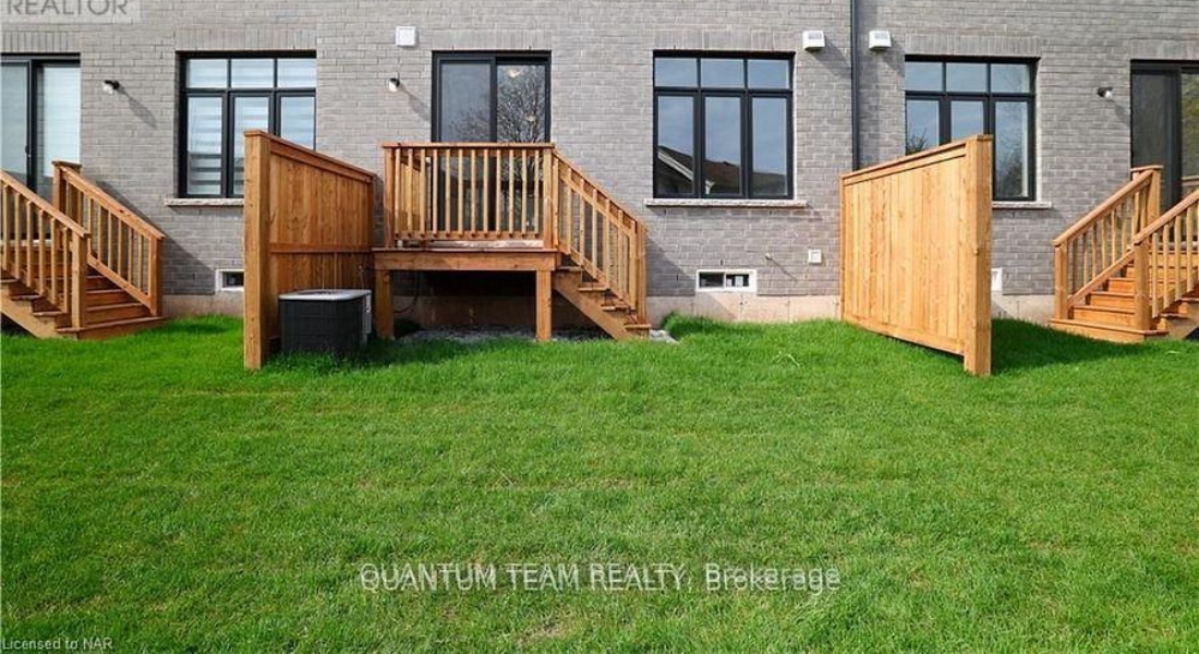 Backyard area