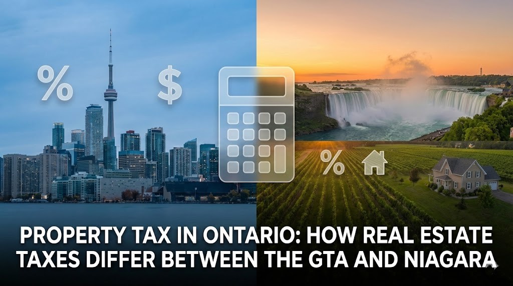 Property Tax in Ontario How Real Estate Taxes Differ Between the GTA and Niagara