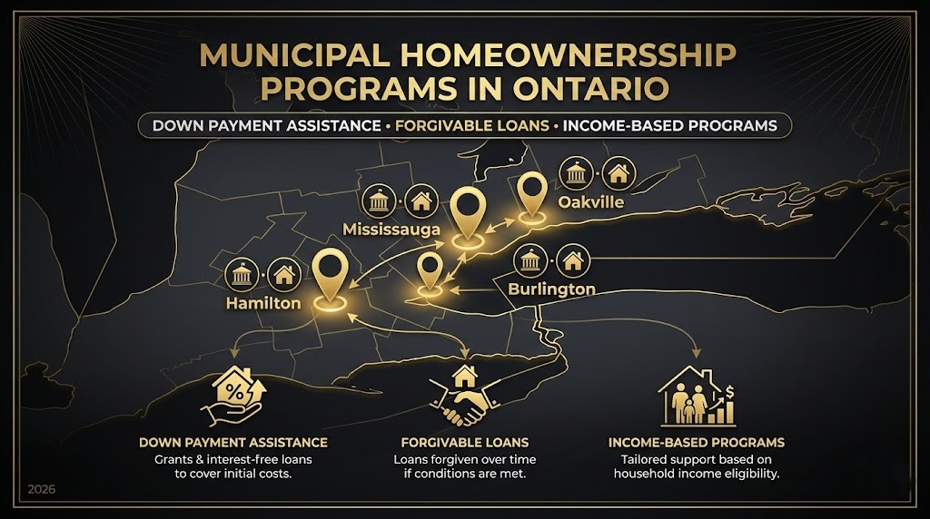 Municipal Homeownership Programs (Select Ontario Cities)