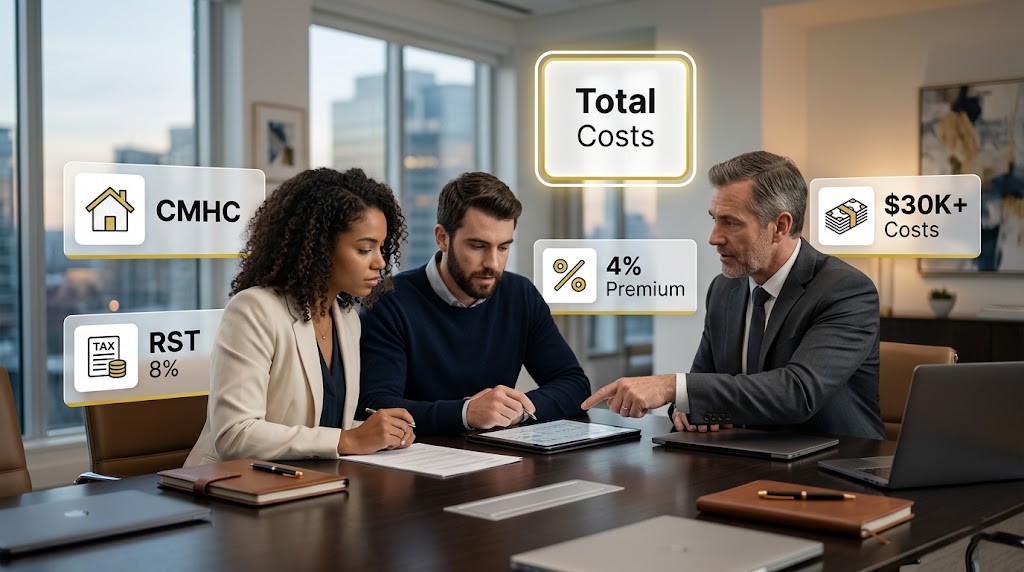 CMHC Mortgage Insurance Premium + Ontario RST