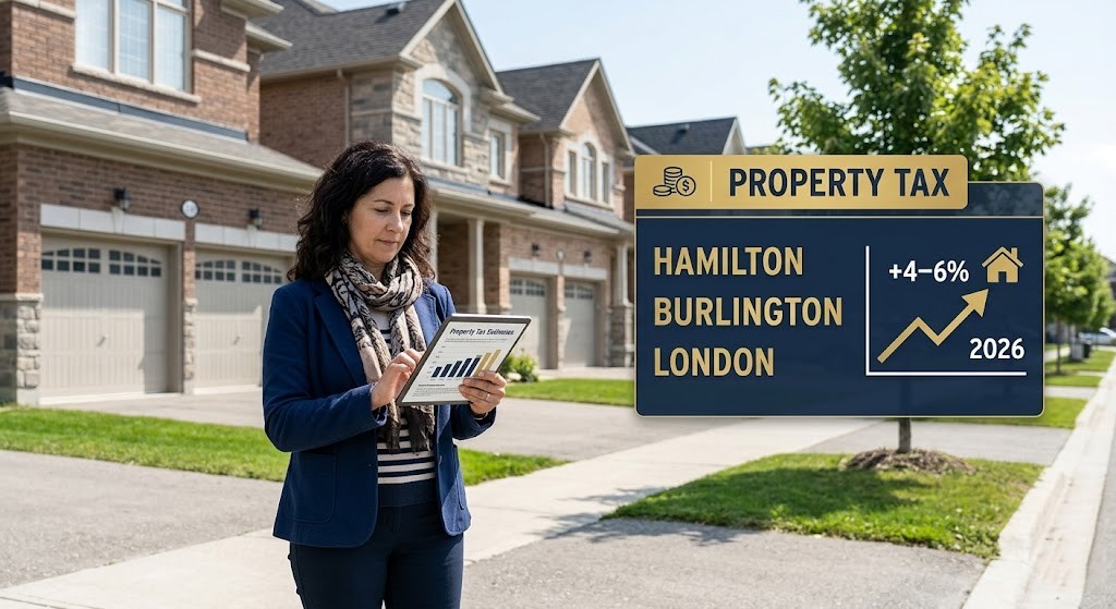 Hamilton, Burlington, London